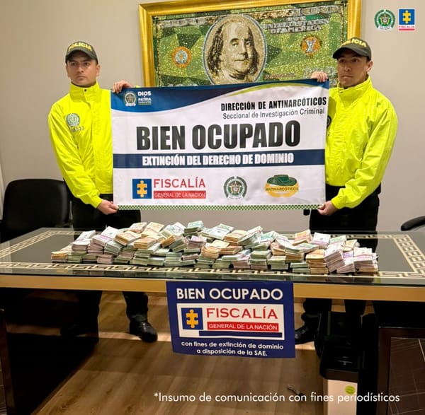Golpe transnacional al narcotráfico: cinco capturados con fines de extradición y bienes por más de $20.000 millones incautados
