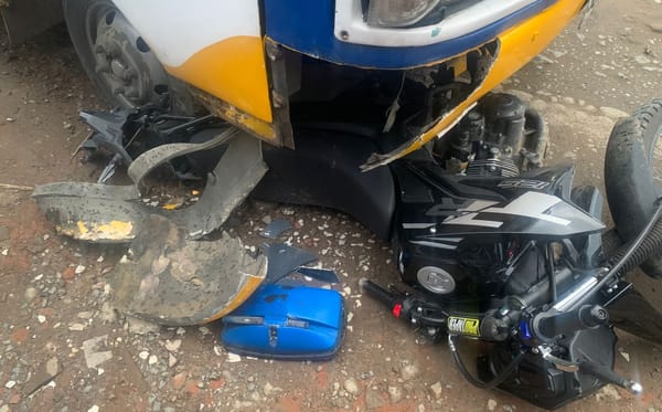 Bus sin frenos causa accidente y deja tres heridos en Popayán