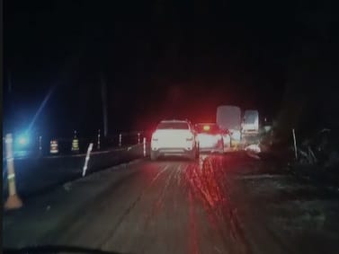 Terror en la vía Panamericana: delincuentes se roban una camioneta luego de retener a sus ocupantes