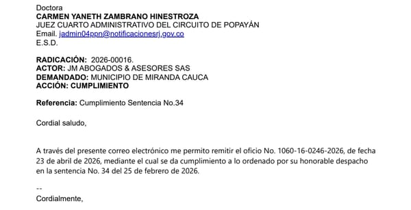 Juzgado de Popayán obliga a Miranda a prescribir miles de multas de tránsito de hasta hace 20 años