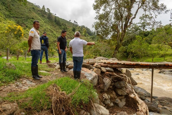 Oficina de Gestión del Riesgo coordina ayudas tras afectaciones por lluvias
