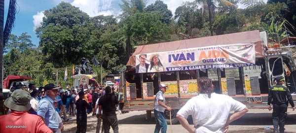 Tensión en Charalá, Norte de Santander, por bloqueo a caravana indígena proveniente del Cauca
