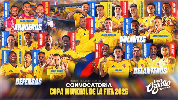 ¡Colombia ya tiene sus guerreros! Néstor Lorenzo reveló la lista oficial para el Mundial 2026