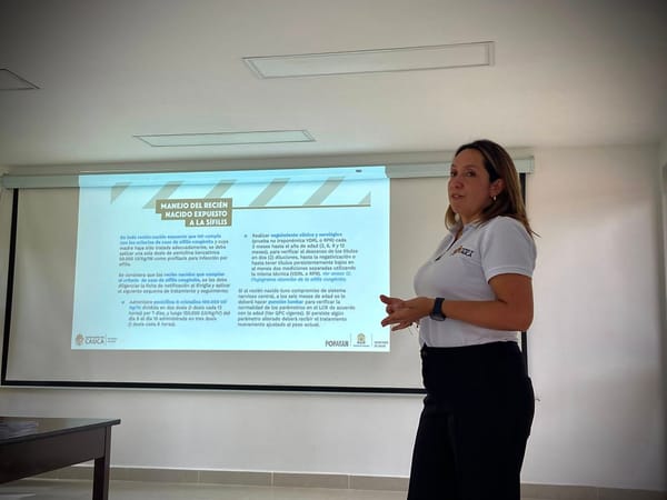 Fortalecen capacidades del sector salud en Popayán para prevenir transmisión materno infantil de enfermedades