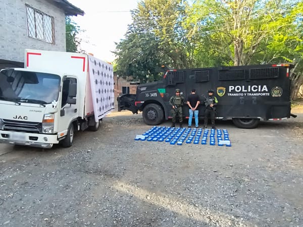 Cae cargamento de 100 kilos de cocaína en la vía Panamericana