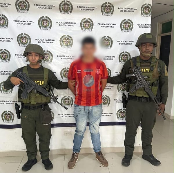Capturan a hombre de 23 años por agredir a un policía durante procedimiento en Mercaderes, Cauca