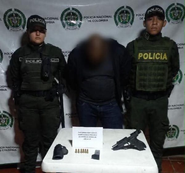 Capturan a hombre señalado de intimidar a una familia con arma de fuego en Santander de Quilichao