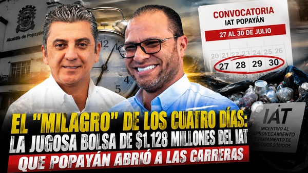 El "milagro" de los cuatro días: la jugosa bolsa de $1.128 millones del IAT que Popayán abrió a las carreras