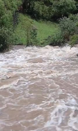 Aumenta la preocupación en Guambía por el crecimiento del río Piendamó