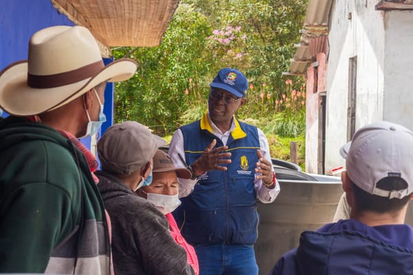 Gobernación inicia entrega de ayudas para familias cercanas al volcán Puracé