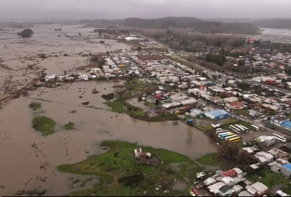 Chile reporta 13 muertos por el temporal que afecta a diez regiones de esa nación del Cono Sur
