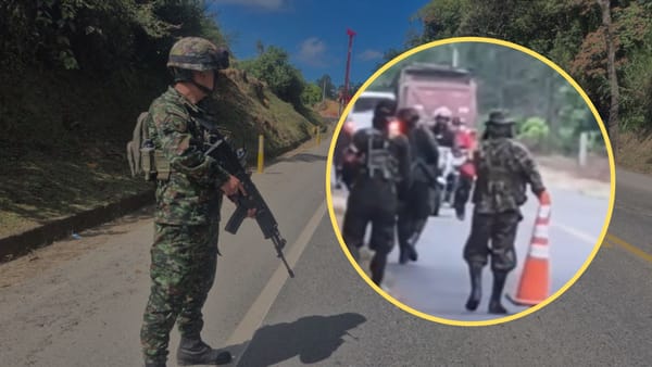 Ejército activa operativo tras detectar presunto señuelo para un ataque en la vía Caloto–Corinto