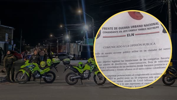 Con supuesto panfleto del ELN declaran objetivo militar a Bavaria y Postobón en Popayán