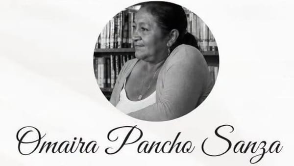 Gobernación del Cauca rechaza el asesinato de la lideresa indígena Omaira Pancho Sanza en Inzá
