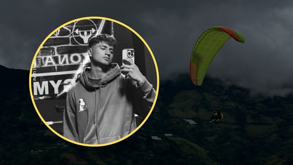 Jhon Zuñiga, el instructor de parapente que murió en la tragedia aérea de Piendamó, Cauca