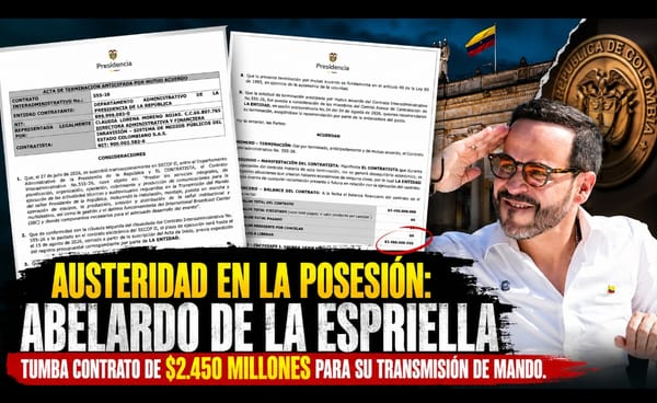 Presidencia e Inravisión liquidan contrato de $2.450 millones para la transmisión de mando presidencial