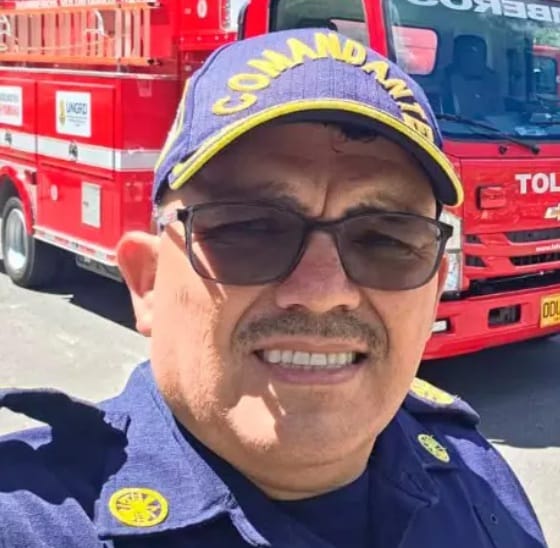 Deiby Arboleda, el comandante de Bomberos de Anorí que fue asesinado en una zona rural