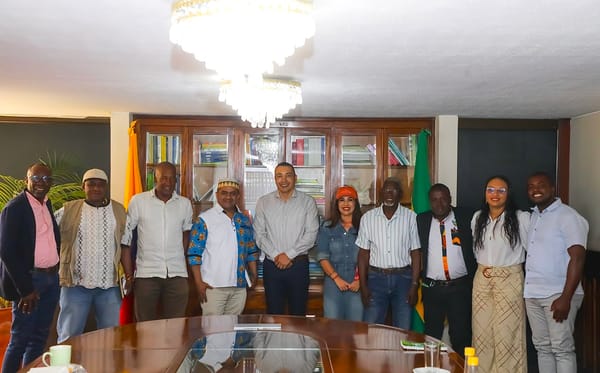 Gobernador Octavio Guzmán reafirma su compromiso con las comunidades afro del Cauca