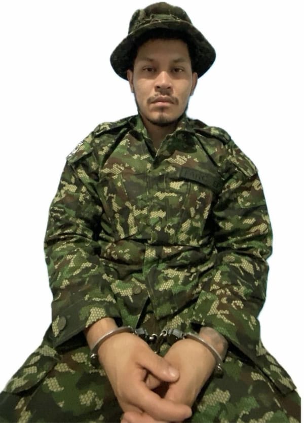 Disidencias de las Farc difunden primer comunicado sobre el cabo franco-colombiano retenido en Nariño