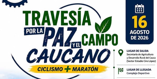 Travesía por la Paz y el Campo Caucano recorrerá los paisajes del departamento el próximo 16 de agosto