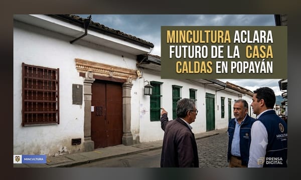 Mincultura abre vía para el comodato de la Casa Caldas pero advierte sobre su exclusivo uso cultural y deterioro
