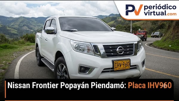 Alerta: Roban camioneta Nissan Frontier en la vía Piendamó - Popayán
