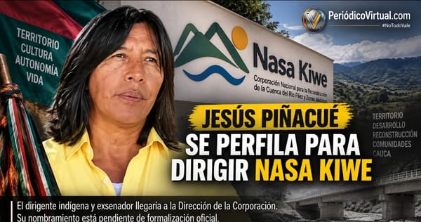 Jesús Piñacué se perfila para asumir la dirección de Nasa Kiwe