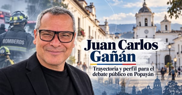 Juan Carlos Gañán, un perfil que podría entrar en el debate por la Alcaldía de Popayán