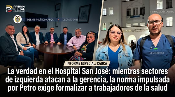 La verdad en el Hospital San José: mientras sectores de izquierda atacan a la gerencia, la norma impulsada por Petro exige formalizar a trabajadores de la salud