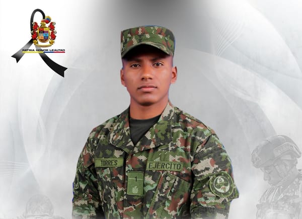 Entregan a misión humanitaria el cuerpo del soldado Idel José Torres Herrera tras combates en El Tambo