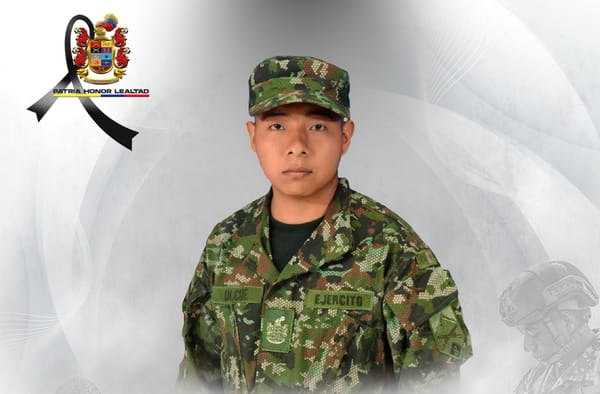 Soldado Sergio Arley Ulcué Campo murió tras ataque armado en la Salvajina, Cauca