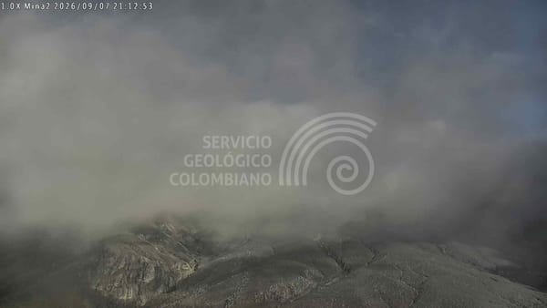Sismo de 4,1 y emisión de ceniza: así continúa la actividad del volcán Puracé