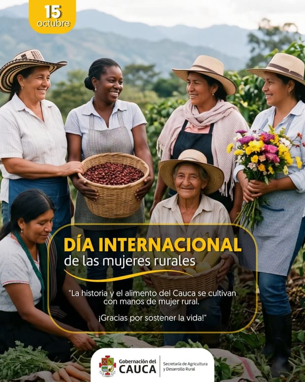 Mujeres rurales del Cauca: las guardianas silenciosas que sostienen la vida del campo