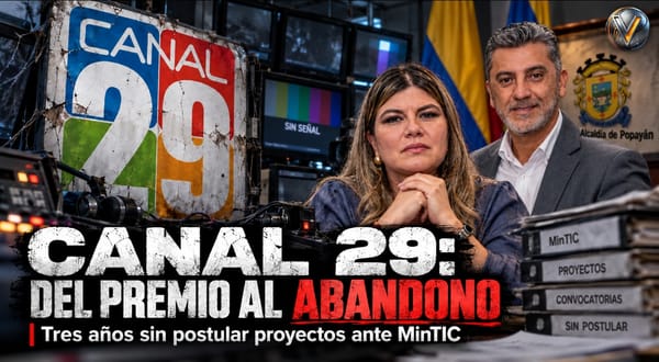 Canal 29 de Popayán: del reconocimiento India Catalina a las denuncias de abandono