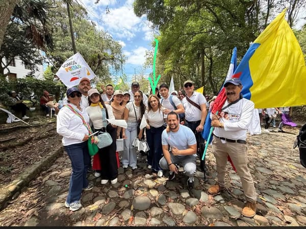 ¿Quién protege el patrimonio de Popayán? Fotografía de presunta coordinadora en marcha abre interrogantes