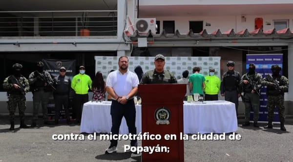 Con Juan Guillermo Cuenca en Gobierno, operativo contra el microtráfico deja 10 capturados en Popayán