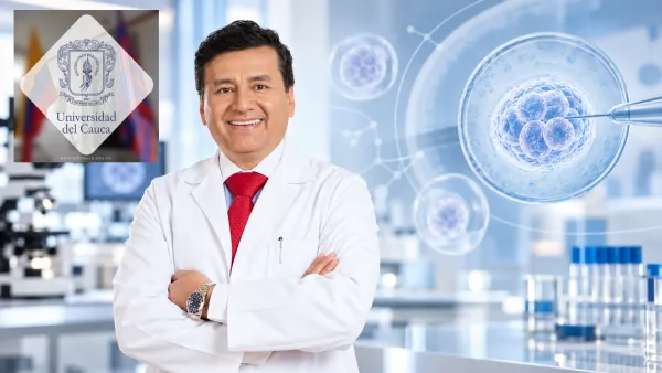 Orgullo caucano: médico de Unicauca obtiene destacada certificación europea en medicina reproductiva