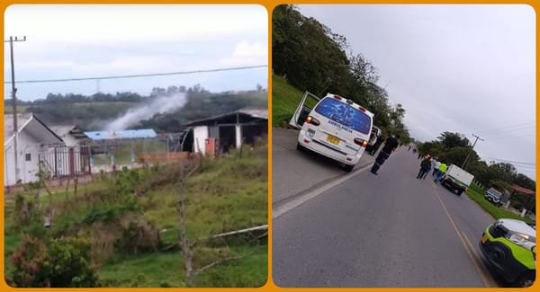 Fuerte explosión cerca de la Policía de Carabineros en Popayán