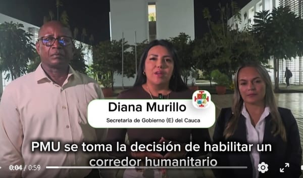 Gobierno del Cauca reportó tranquilidad en los municipios y acciones de atención humanitaria por alteración del orden público en Popayán
