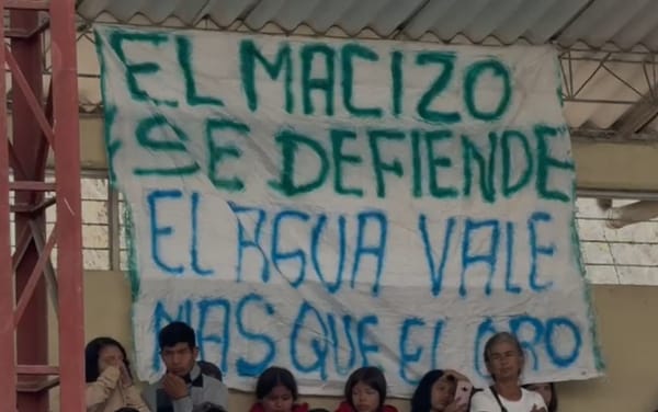 Más de 3.000 campesinos se movilizan en Almaguer para frenar el avance de la minería en el Macizo Colombiano