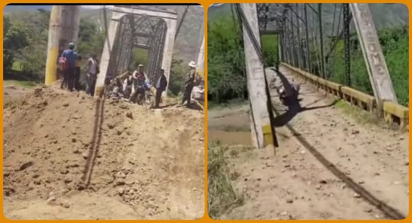 Disidencias volaron carretera en El Patía y dejaron incomunicadas a familias campesinas